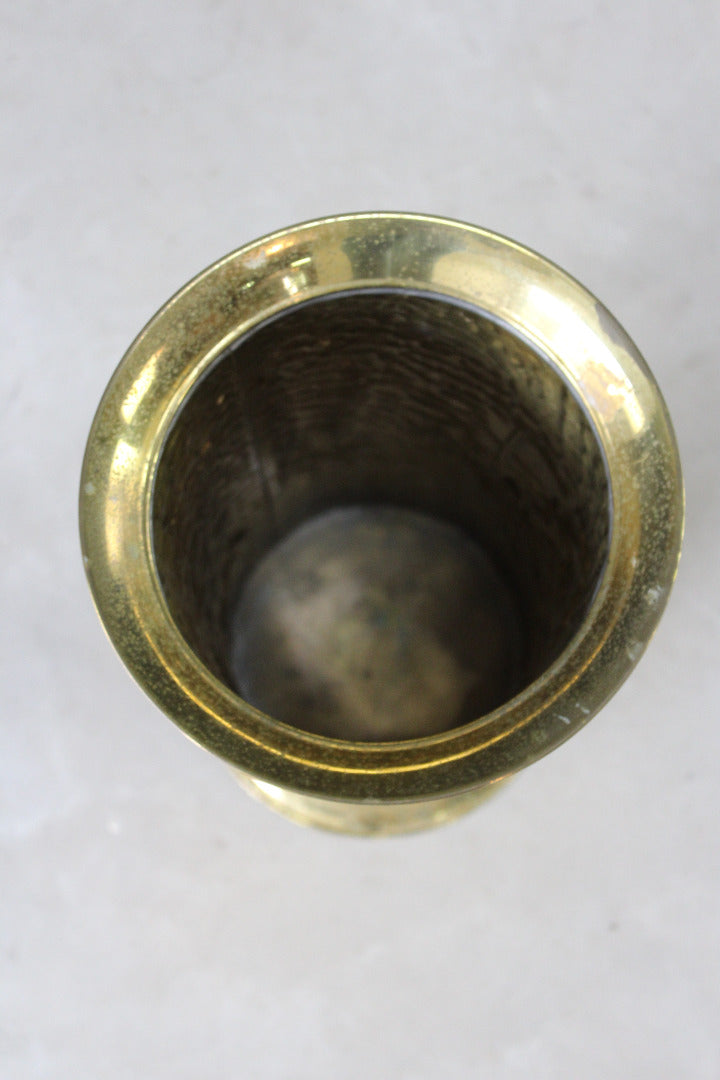 Brass Cylinder Stick Stand - Kernow Furniture