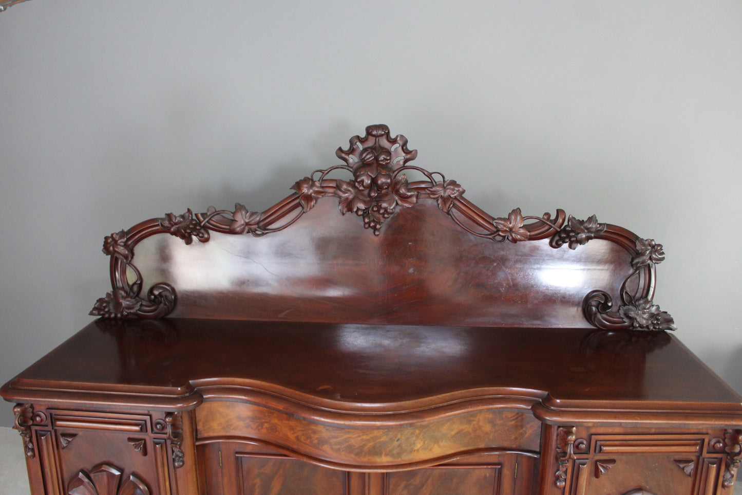 Large Antique Mahogany Sideboard - Kernow Furniture