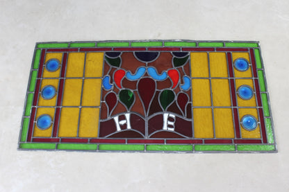 Stained Glass Window Panel - Kernow Furniture