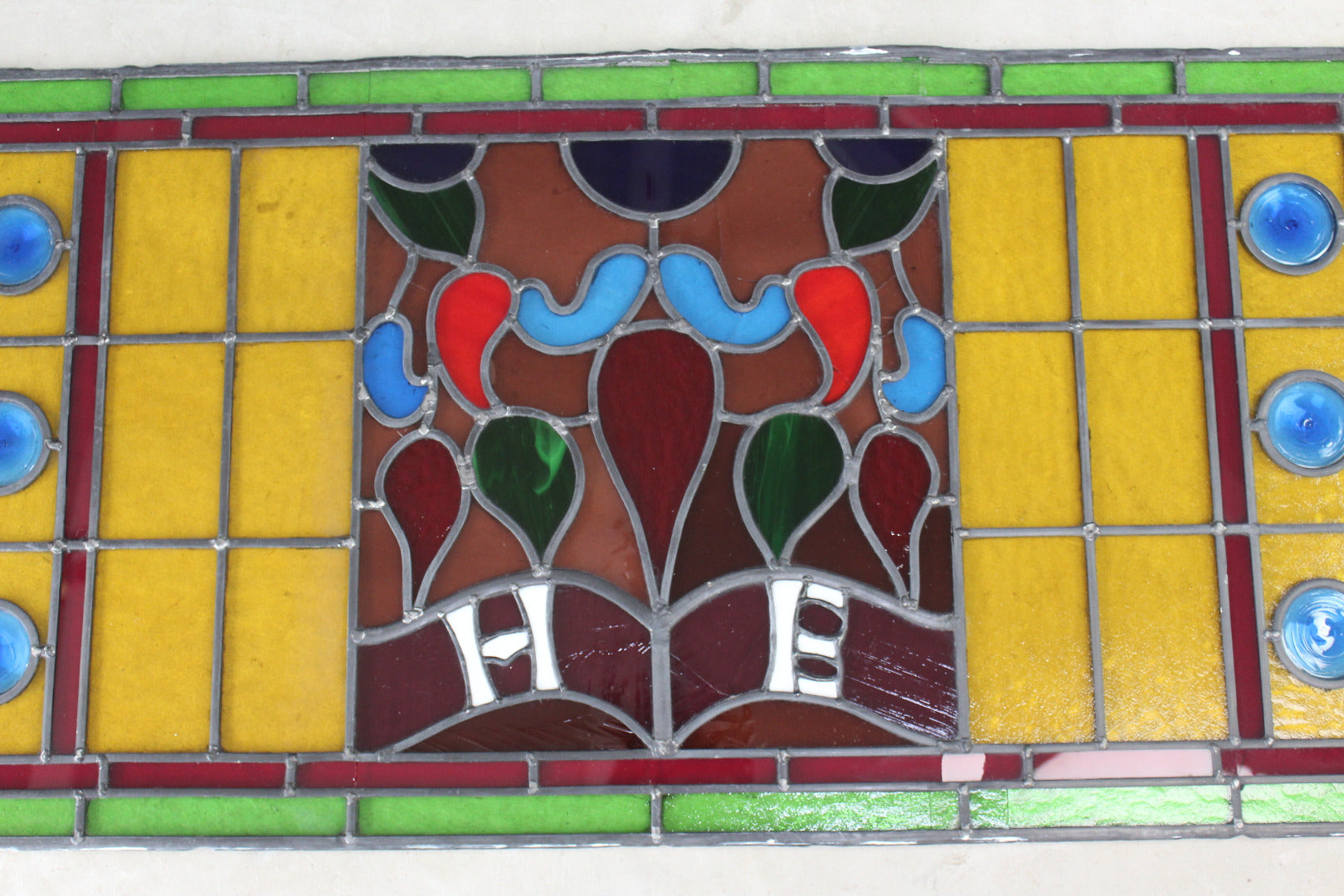 Stained Glass Window Panel - Kernow Furniture