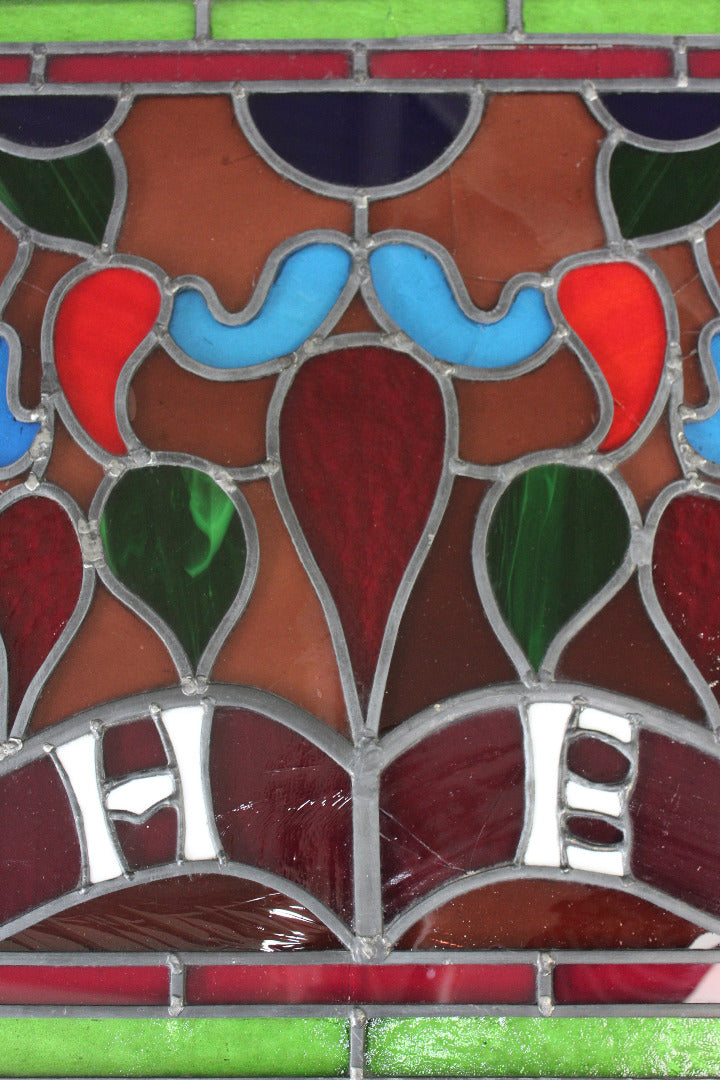 Stained Glass Window Panel - Kernow Furniture