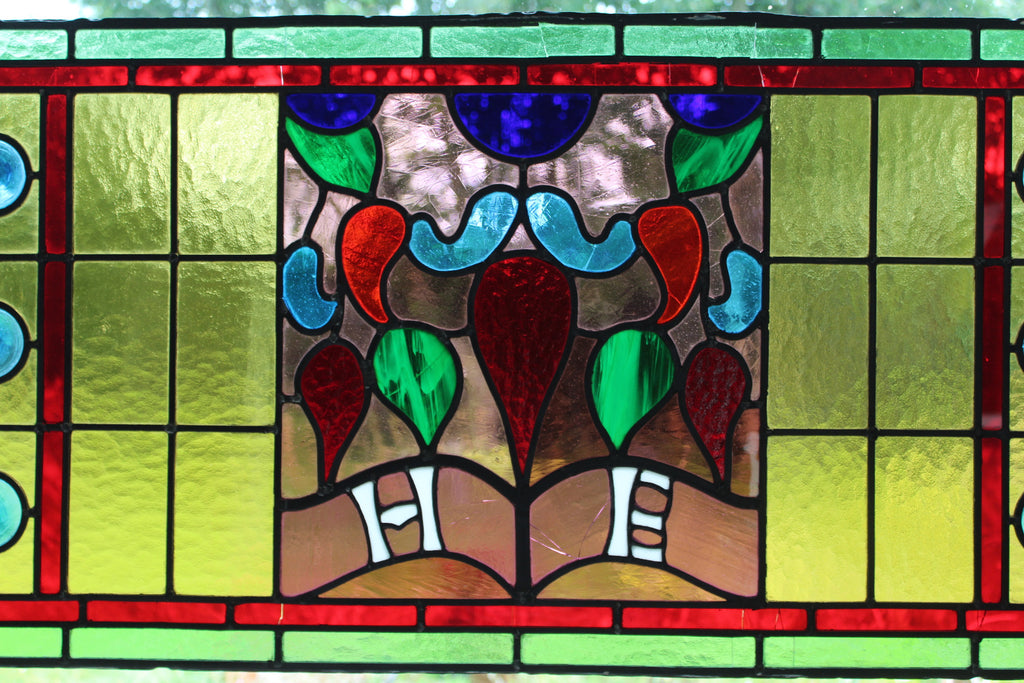 Stained Glass Window Panel - Kernow Furniture