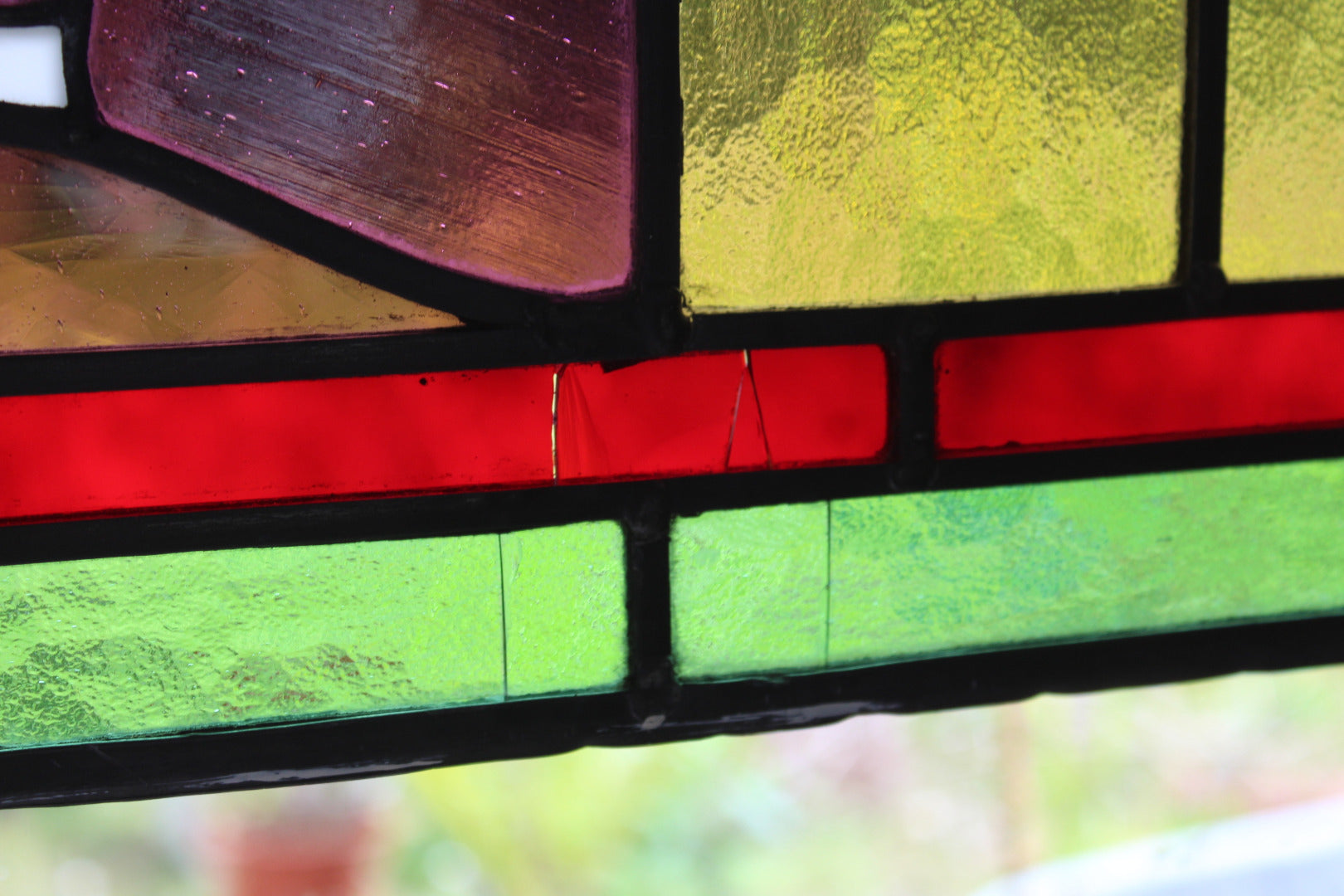 Stained Glass Window Panel - Kernow Furniture