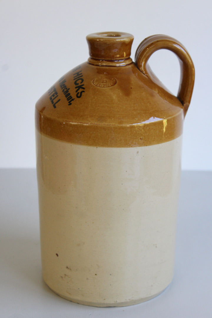 Walter Hicks St Austell Cornish Flagon - Kernow Furniture