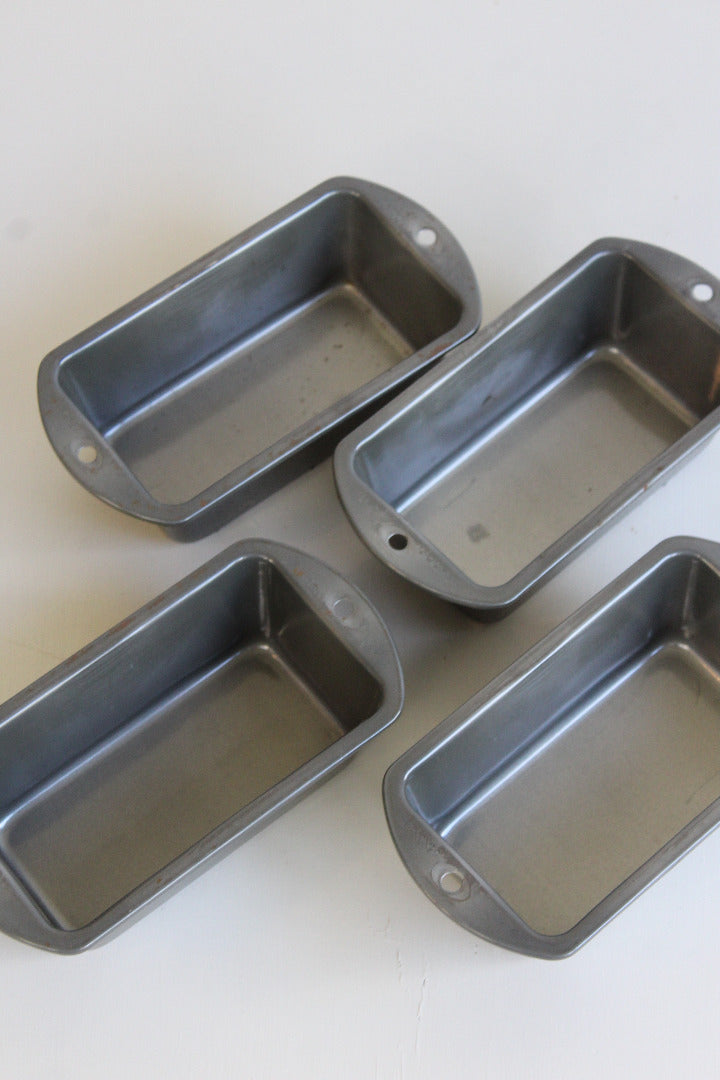 4 Small Loaf Tins - Kernow Furniture