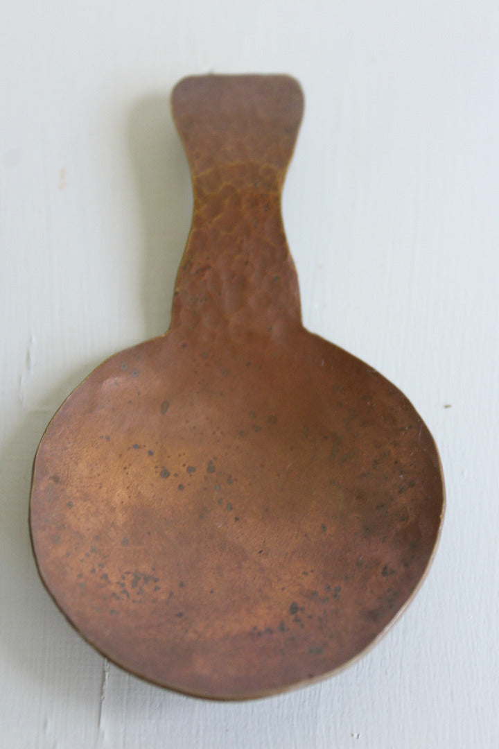 Hammered Copper Scoop - Kernow Furniture