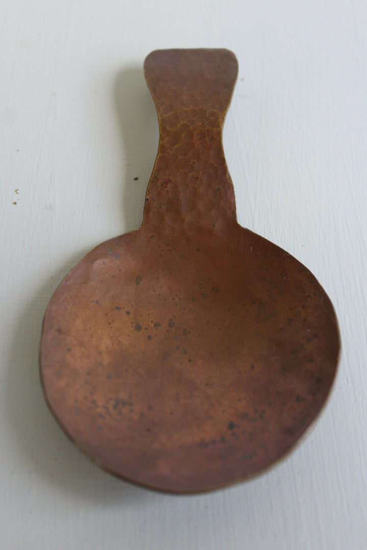 Hammered Copper Scoop - Kernow Furniture