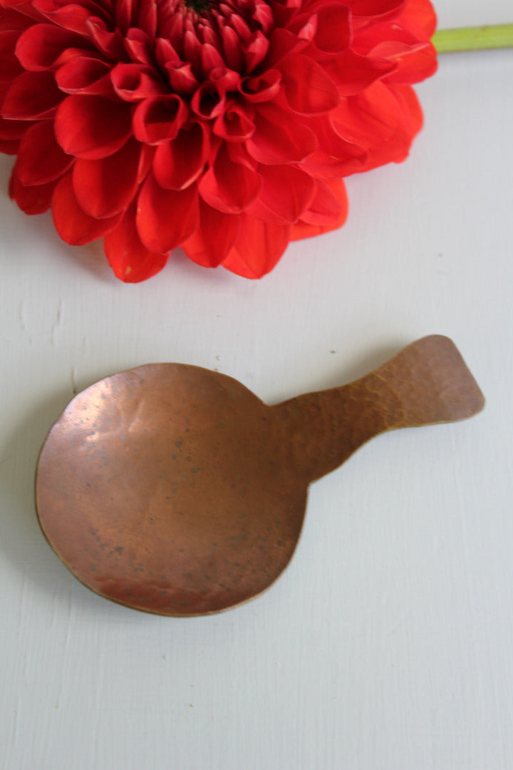 Hammered Copper Scoop - Kernow Furniture