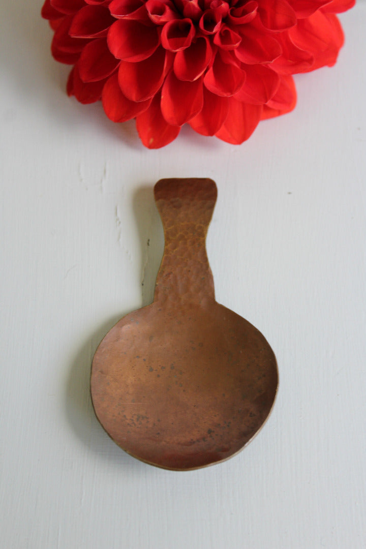 Hammered Copper Scoop - Kernow Furniture