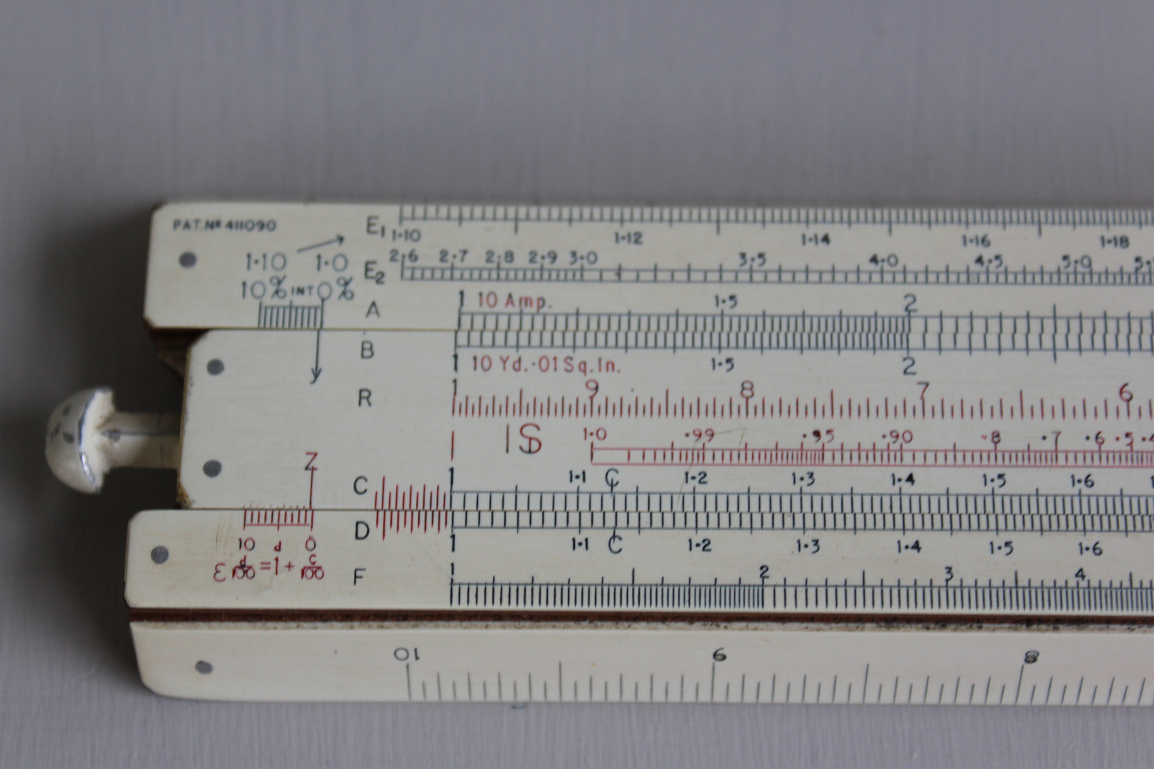 PIC Slide Rule Boxed - Kernow Furniture