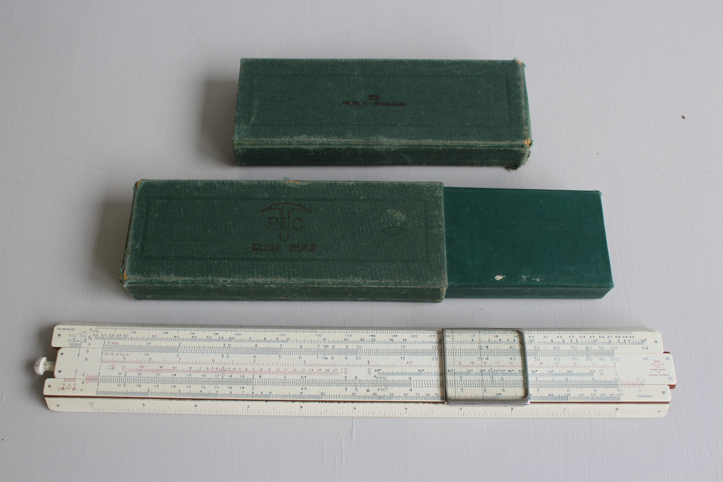 PIC Slide Rule Boxed - Kernow Furniture