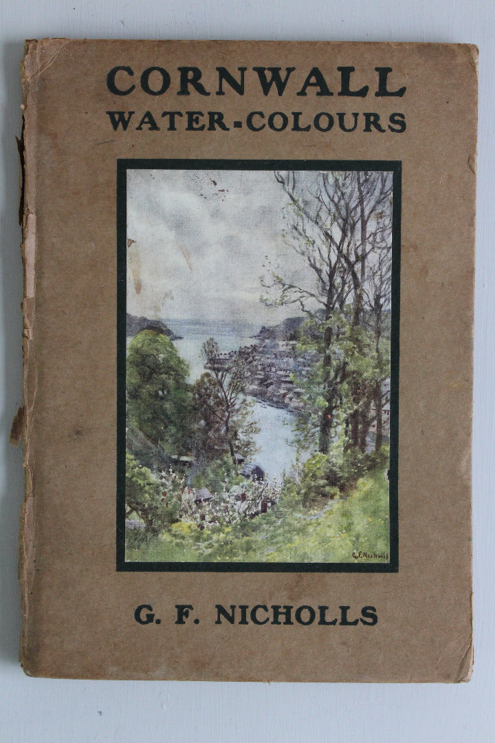 Cornwall Watercolours G.F Nicholls - Kernow Furniture