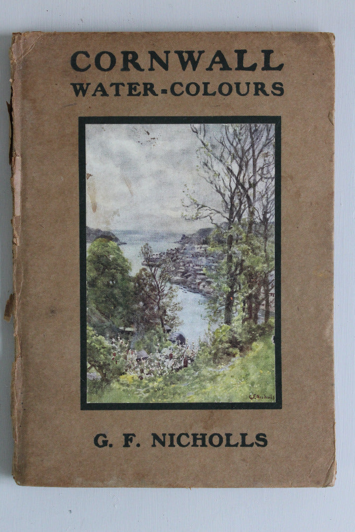 Cornwall Watercolours G.F Nicholls - Kernow Furniture