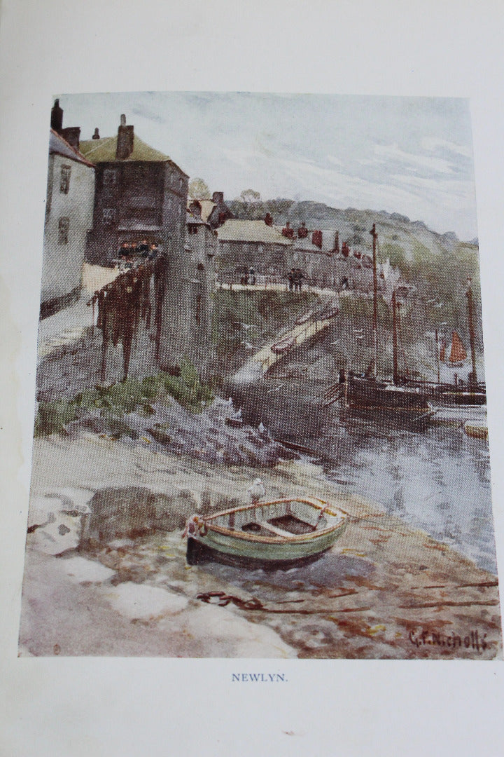 Cornwall Watercolours G.F Nicholls - Kernow Furniture