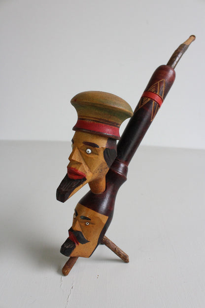 Ornamental Wooden Pipe - Kernow Furniture