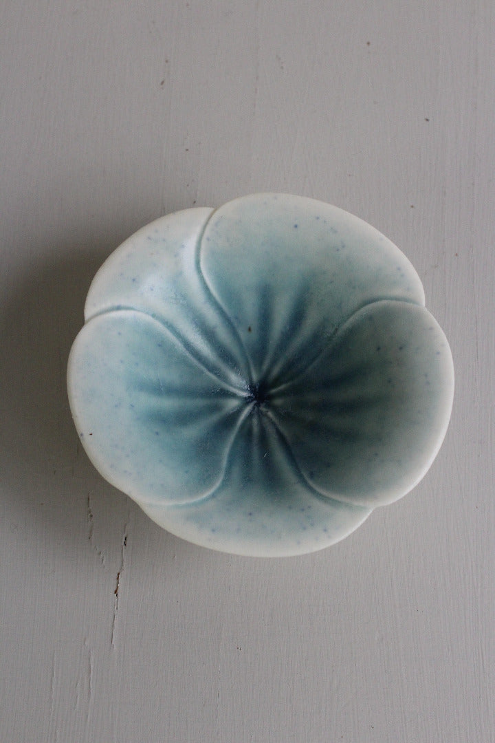 Blue Floral Pin Dish - Kernow Furniture