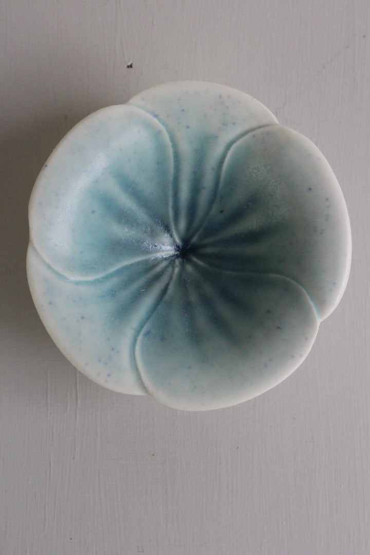 Blue Floral Pin Dish - Kernow Furniture