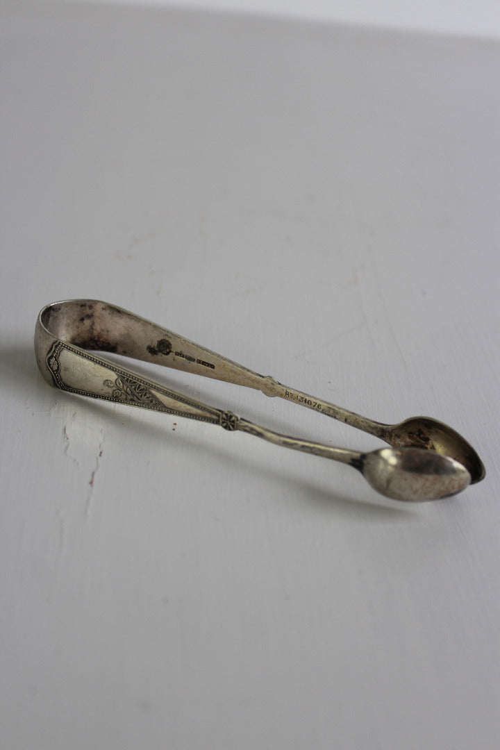 Pair Vintage Sugar Tongs - Kernow Furniture