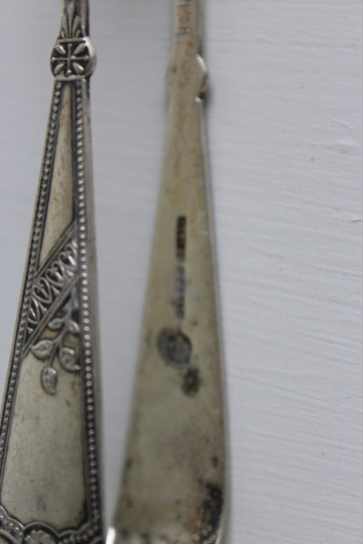 Pair Vintage Sugar Tongs - Kernow Furniture