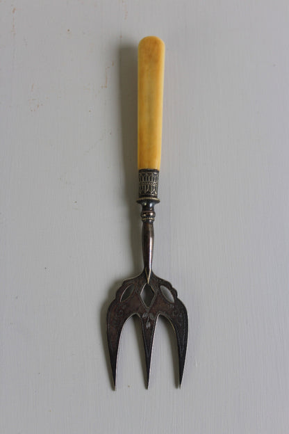 Vintage Serving Meat Fork - Kernow Furniture