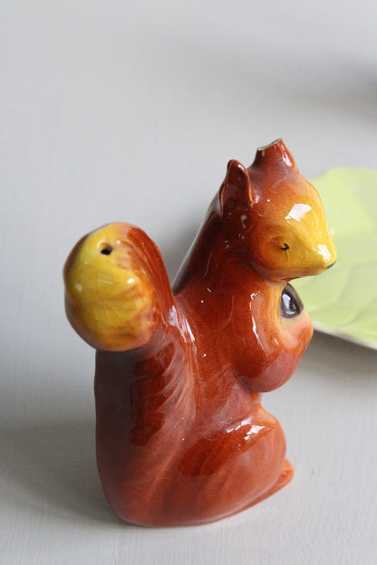 Carlton Ware Squirrel Cruet Salt & Pepper Pots - Kernow Furniture