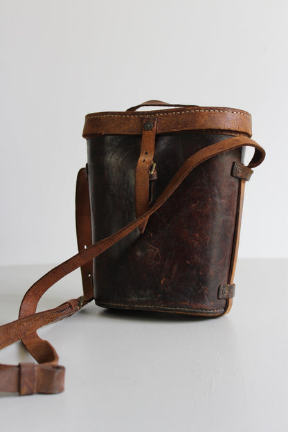 Vintage Leather Binoculars Case - Kernow Furniture