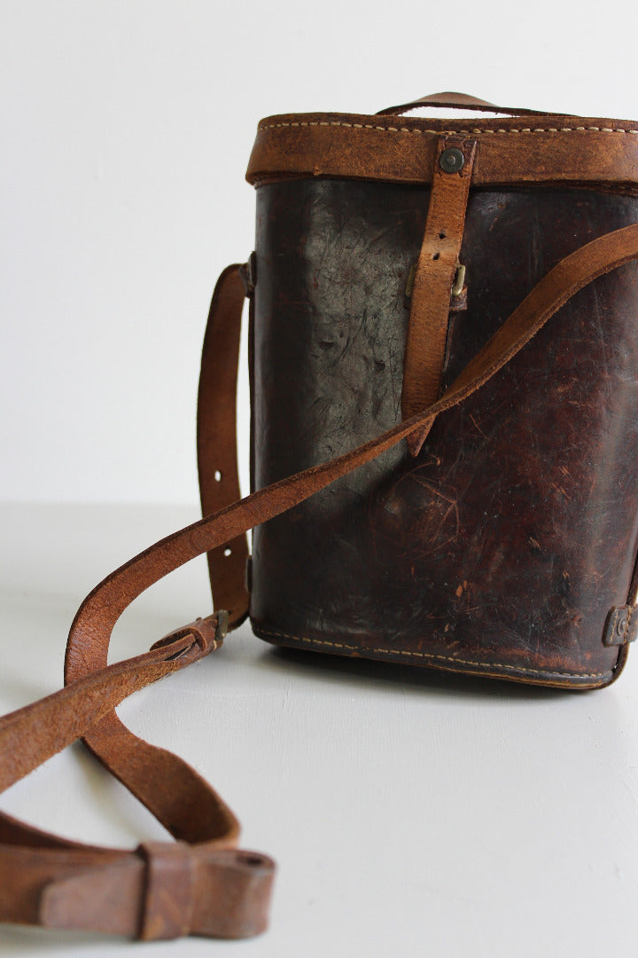 Vintage Leather Binoculars Case - Kernow Furniture