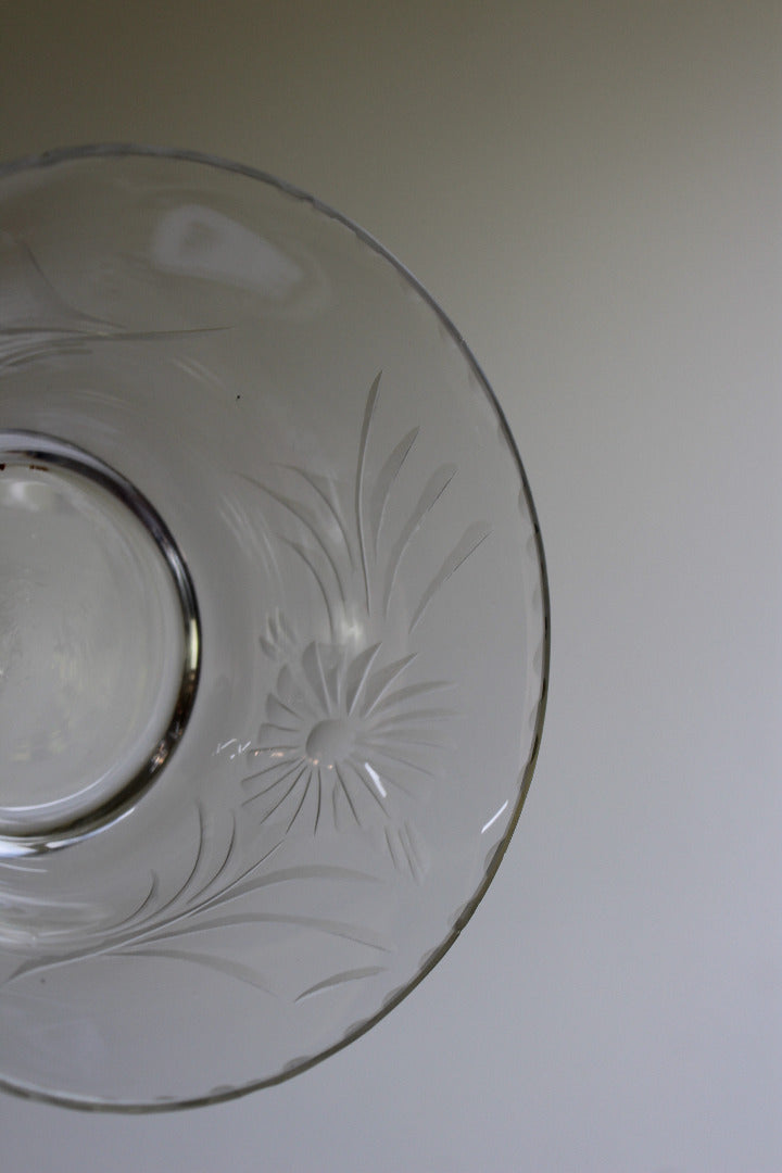 Set 5 Cut Glass Bowls - Kernow Furniture