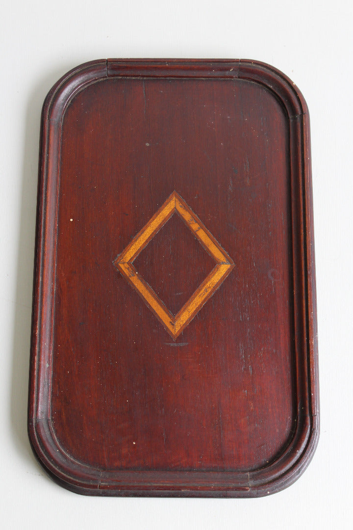 Wooden Inlaid Tray - Kernow Furniture