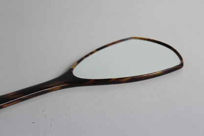 Faux Tortoiseshell Hand Mirror - Kernow Furniture