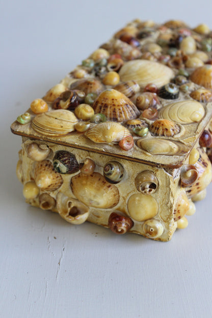 Vintage Shell Trinket Box - Kernow Furniture