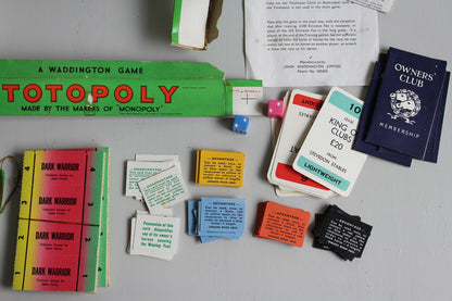 Vintage Totopoly Game - Kernow Furniture