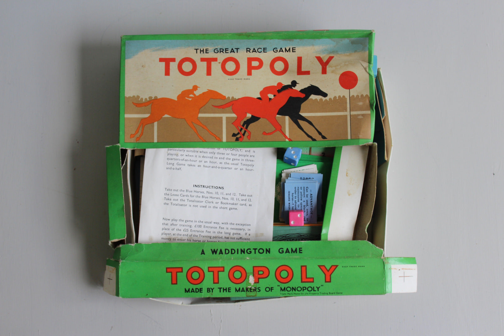 Vintage Totopoly Game - Kernow Furniture