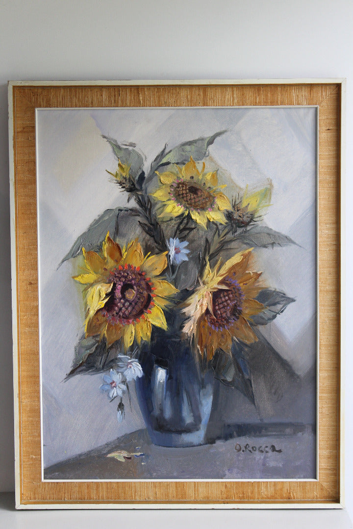 Sunflower Still Life - Kernow Furniture