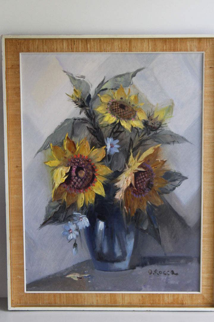 Sunflower Still Life - Kernow Furniture