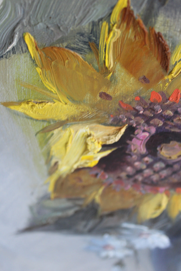 Sunflower Still Life - Kernow Furniture