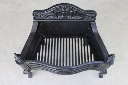 Antique Style Cast Iron Fire Grate - Kernow Furniture