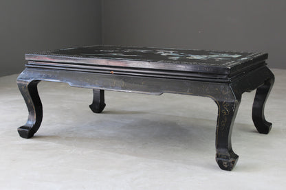 Oriental Style Large Coffee Table - Kernow Furniture