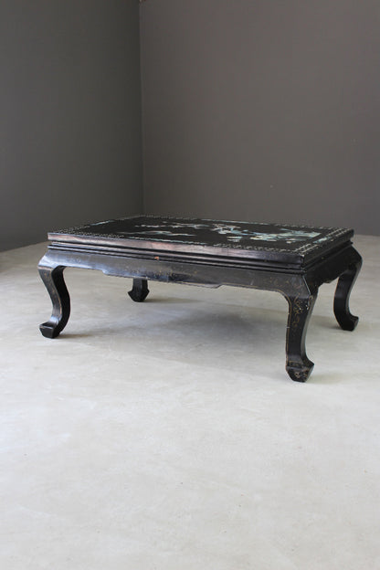 Oriental Style Large Coffee Table - Kernow Furniture