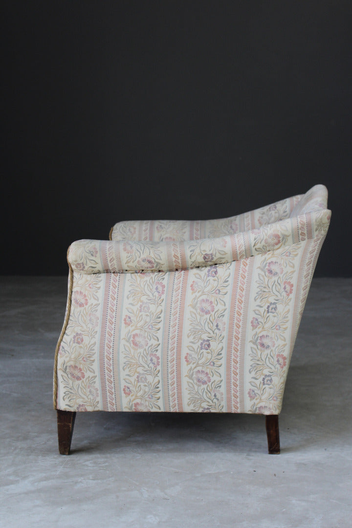 Floral Upholstered Small Armchair - Kernow Furniture