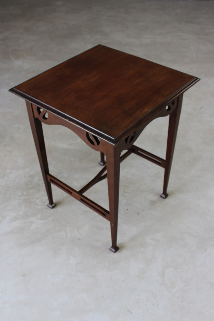 Edwardian Square Side Table - Kernow Furniture