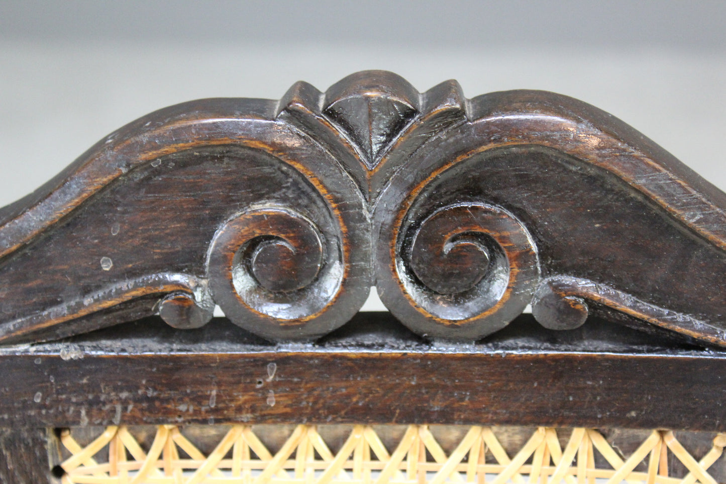 Carved Oak Side Chair - Kernow Furniture