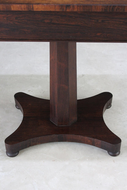 Antique Rosewood Side Table - Kernow Furniture