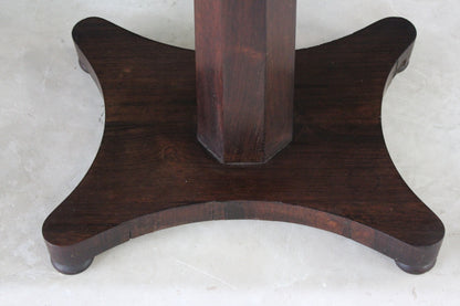 Antique Rosewood Side Table - Kernow Furniture