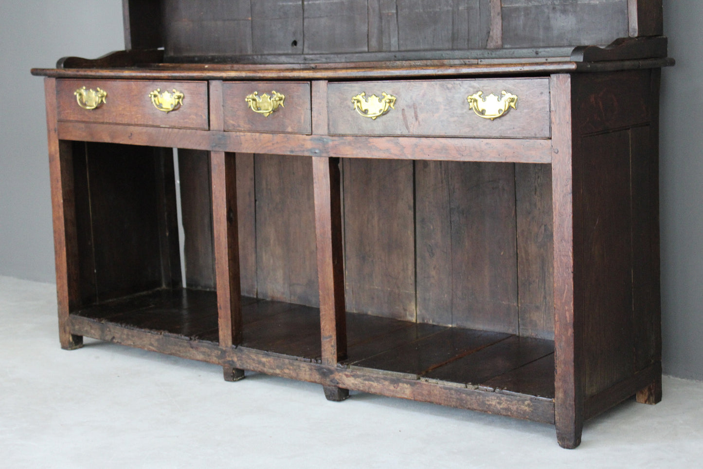 Antique George III Oak Dresser - Kernow Furniture