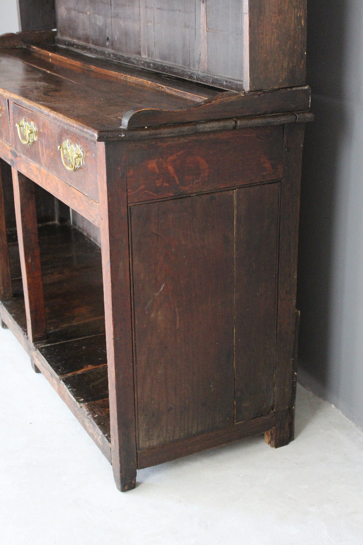 Antique George III Oak Dresser - Kernow Furniture