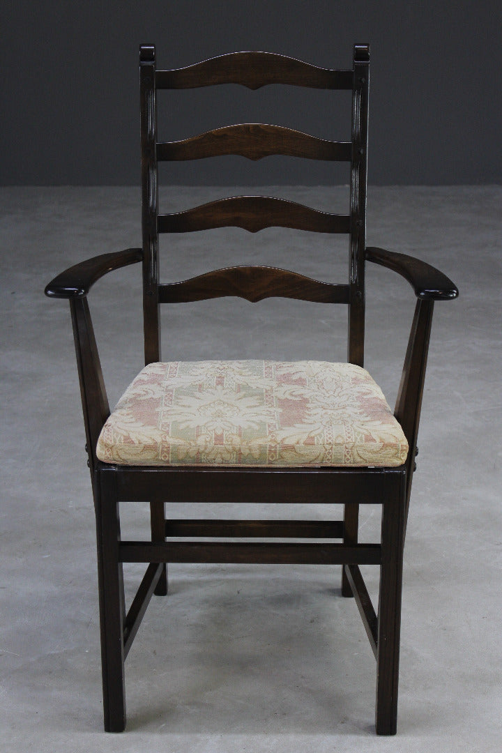 Single Ercol Ladderback Carver Chair - Kernow Furniture