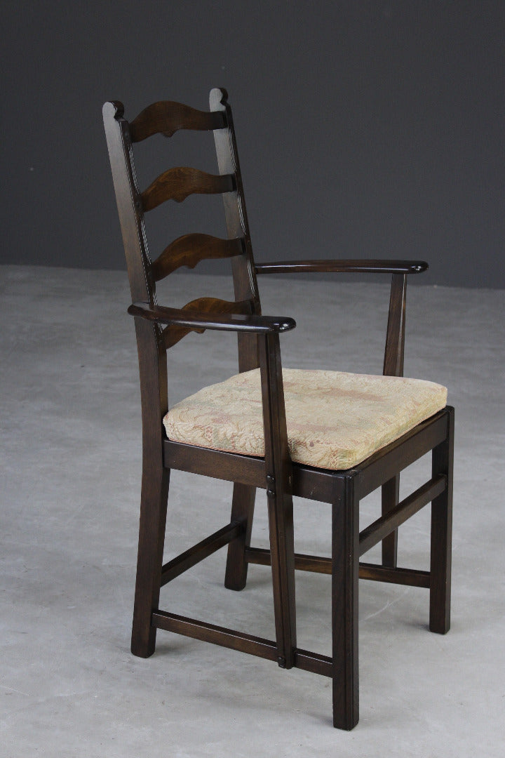 Single Ercol Ladderback Carver Chair - Kernow Furniture