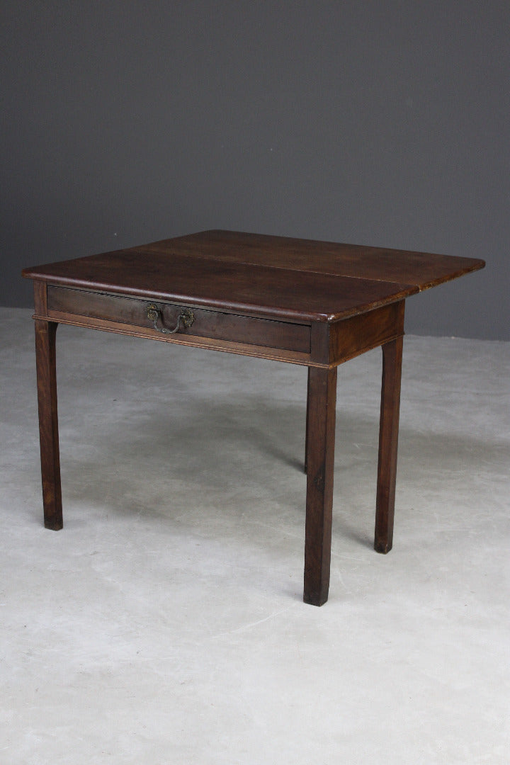 Antique Mahogany Gate Leg Table - Kernow Furniture