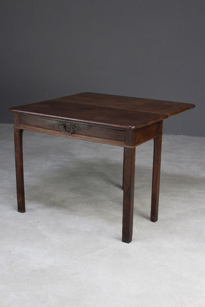 Antique Mahogany Gate Leg Table - Kernow Furniture